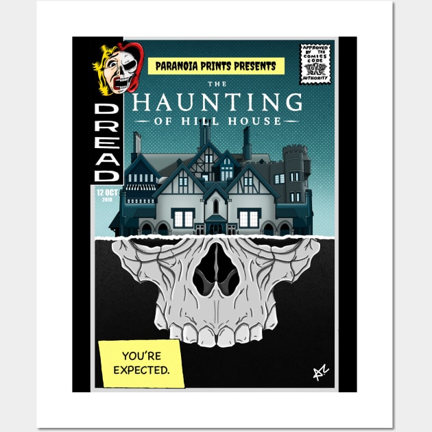 THE HAUNTING OF HILL HOUSE Cover Wall Art by Paranoia Prints